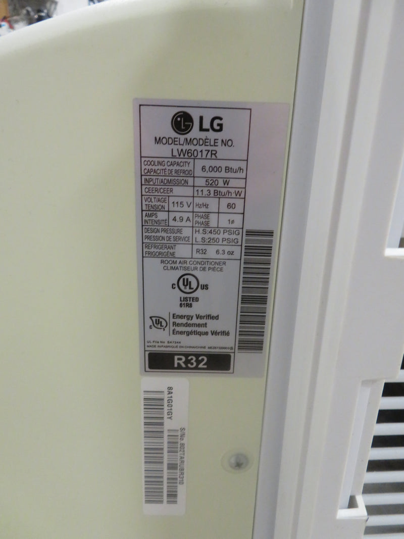 6,000 BTU Window Air Conditioner by LG