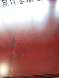 Wood Dining Table with Leaf Insert