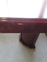 Wood Dining Table with Leaf Insert