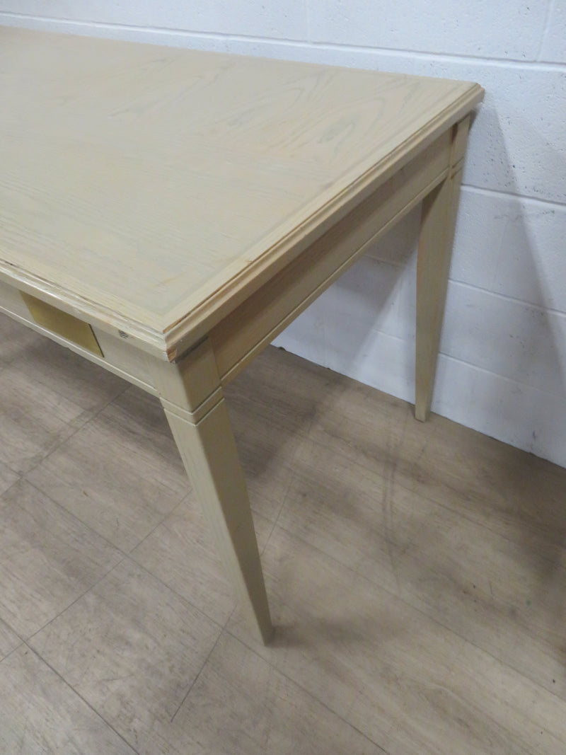 Wooden Desk with Single Drawe