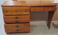 4-Drawer Wood Desk