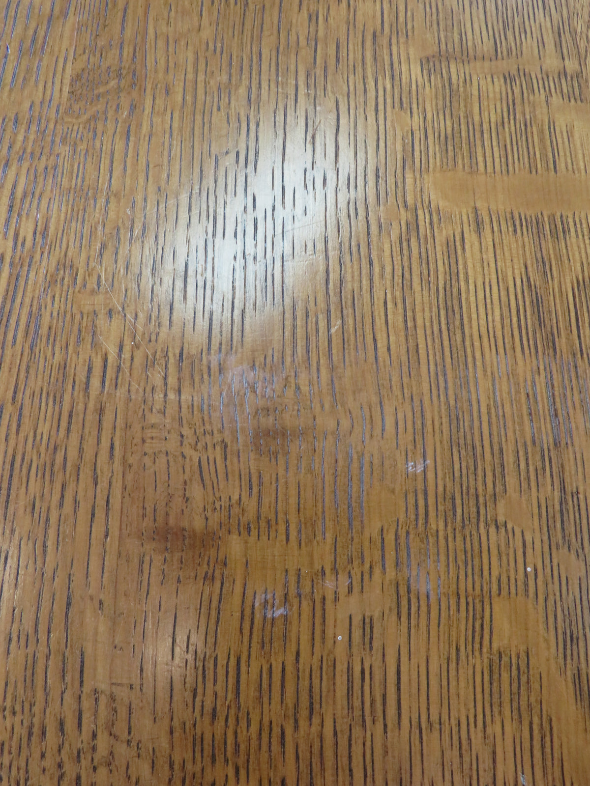 Oak and Grey Side Table