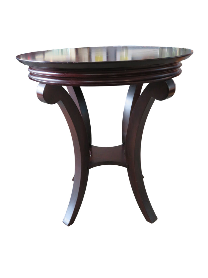 Round Bombay Company Accent Table