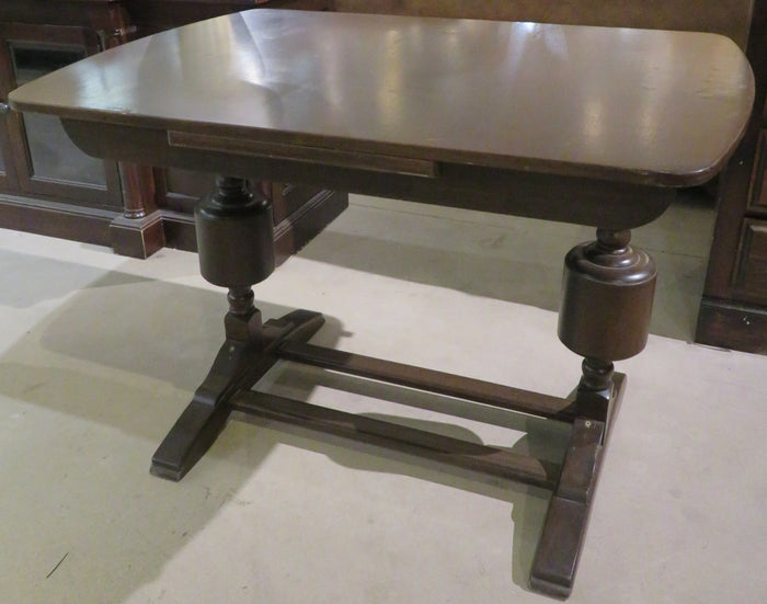 Dark Brown Rectangular Dining Table