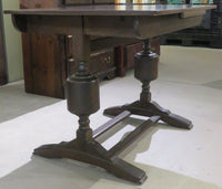 Dark Brown Rectangular Dining Table