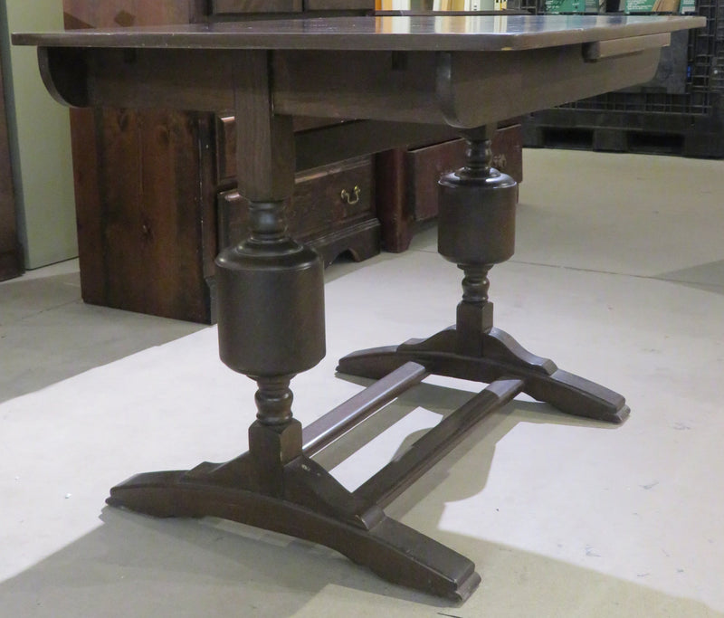 Dark Brown Rectangular Dining Table