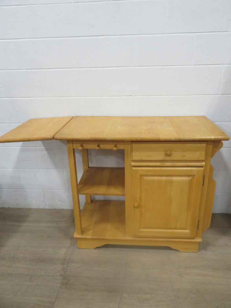 Solid Pine Kitchen Cart