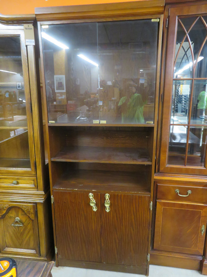 Wooden Hall Display Cabinet