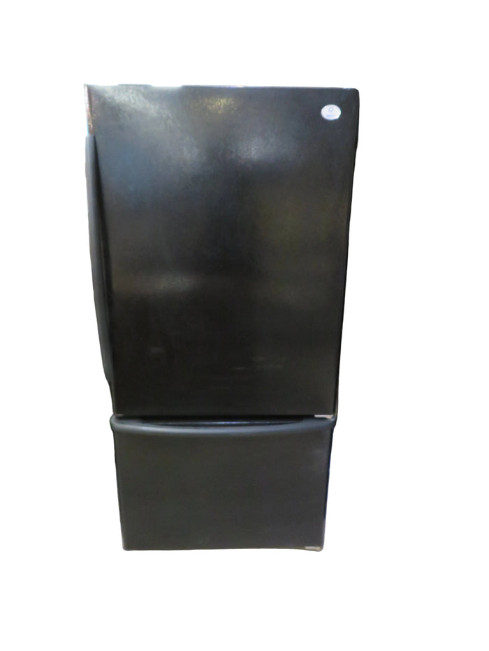 30.5" Black Refrigerator