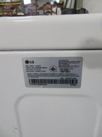 LG ThinQ Front Load Gas Dryer in White