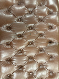 Luxurious Leather Ottoman