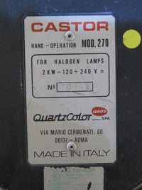 QuartzColor Castor 2kW Fresnel Spotlight (Model 270)