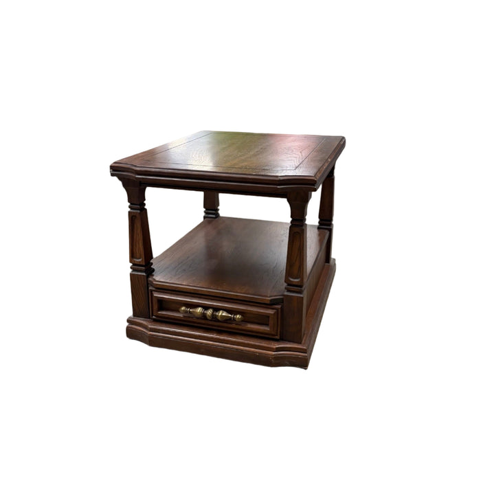 24-Inch Vintage Side Table