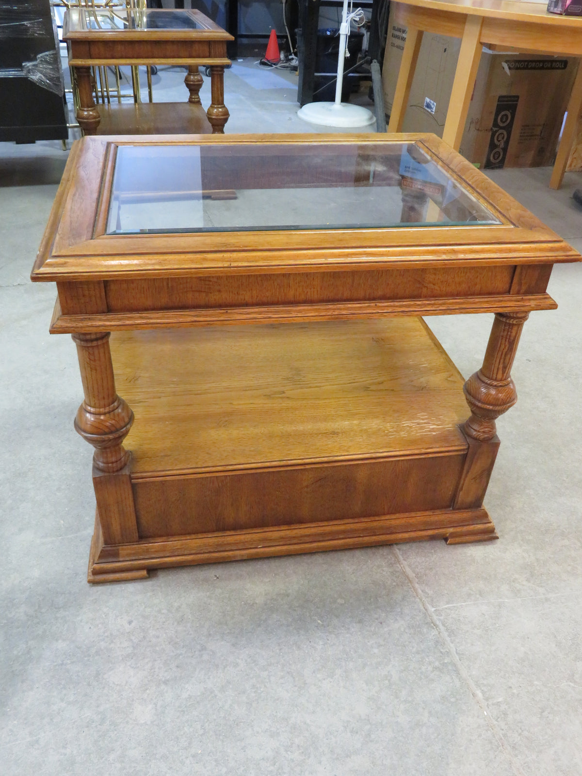 Sklar Peppler Oak End Table