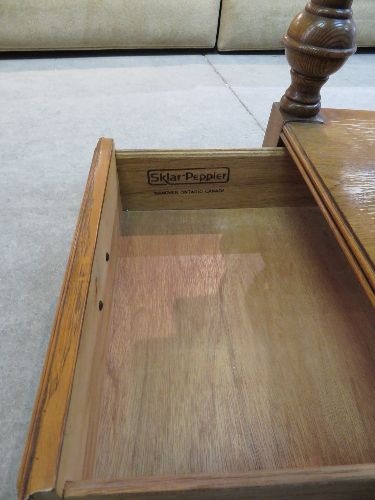 Sklar Peppler Oak End Table