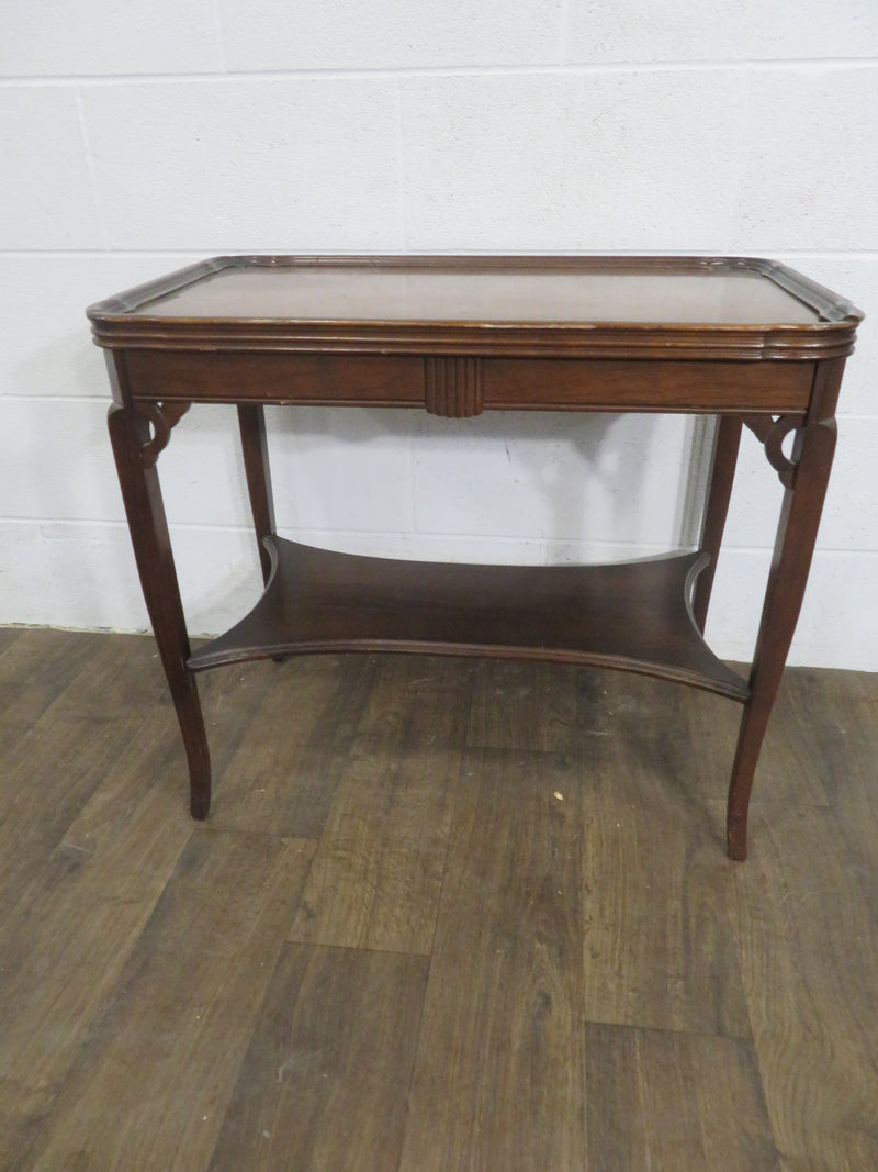 Rectangular Wooden Side Table