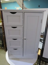 White Bathroom Storage Cabinet