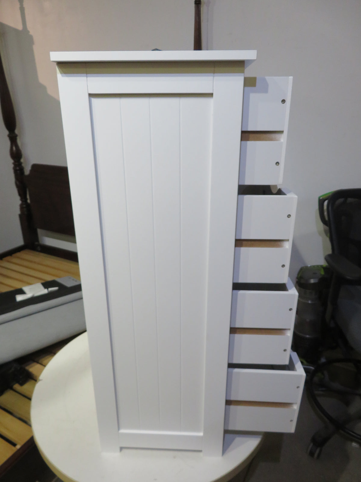 White Bathroom Storage Cabinet