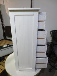 White Bathroom Storage Cabinet