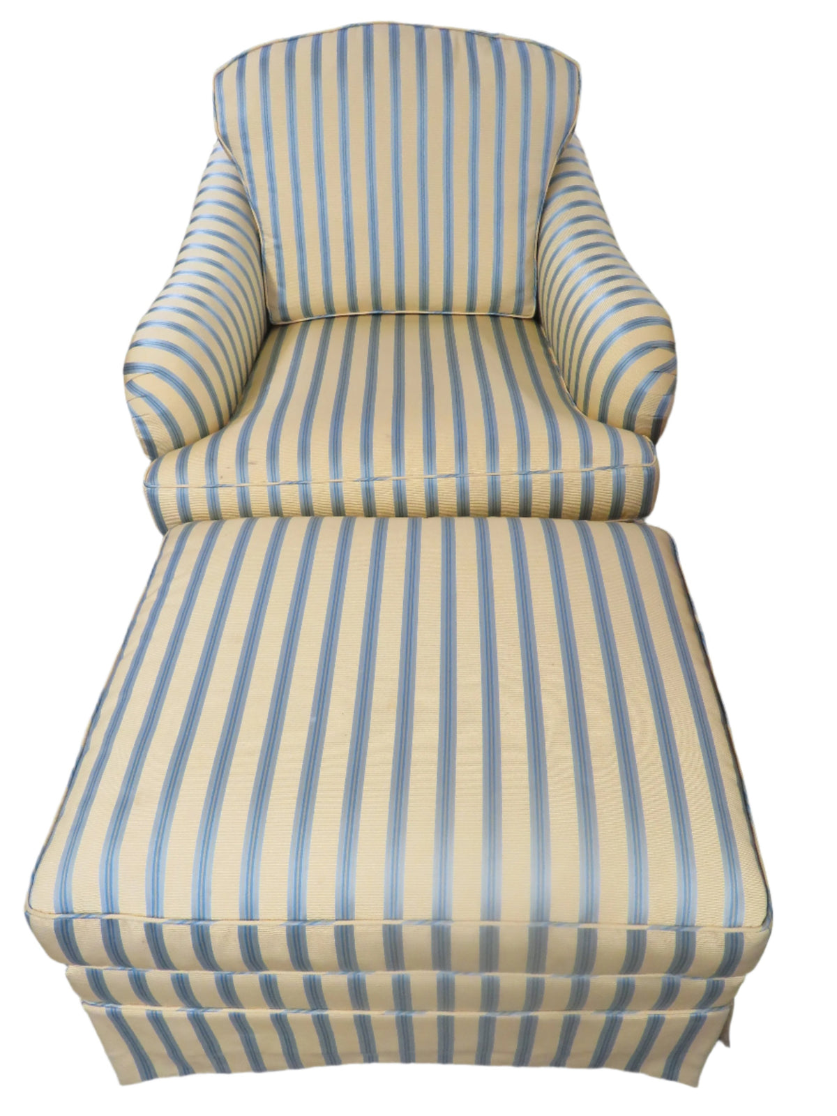 Arm Chair with Matching Ottoman