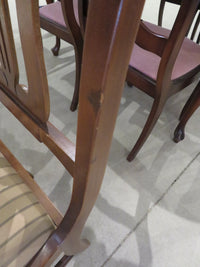Mahogany Dining Table Set w/ 6 chairs