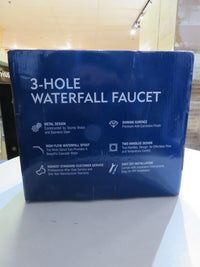 3 - Hole Waterfall Faucet