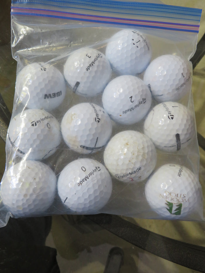 Dozen Assorted Golf Balls
