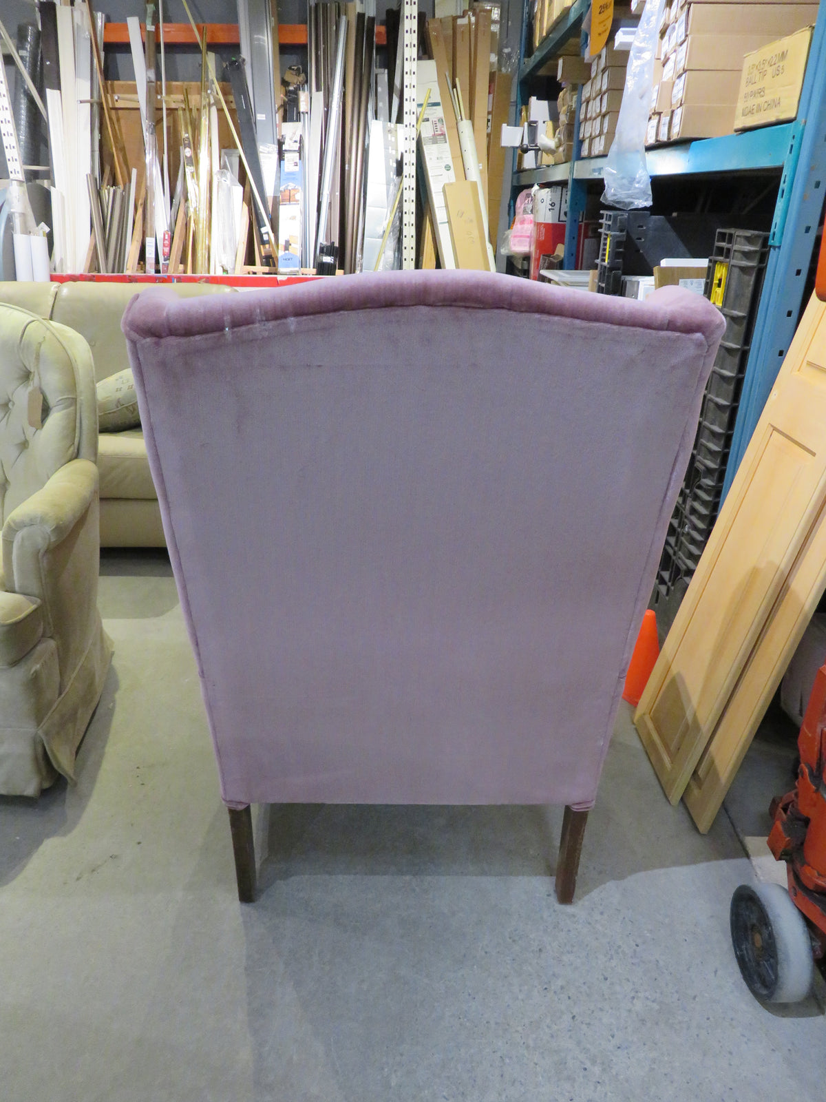 Upholstered Wingchair