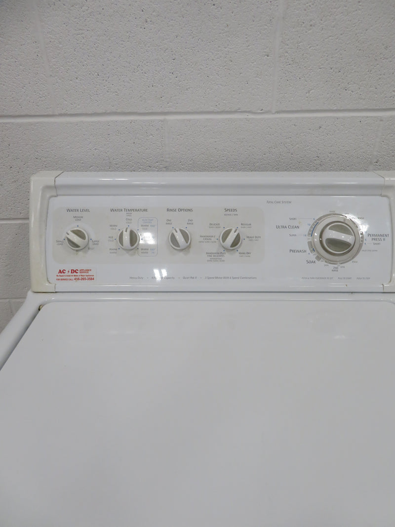 27" Washing Machine in White