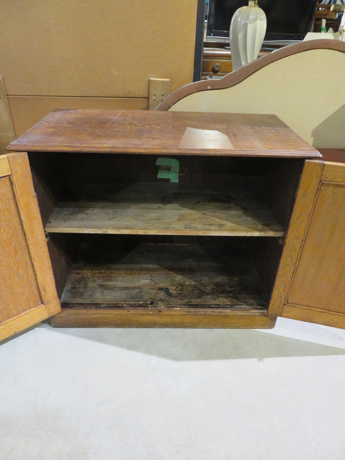 Antique Oak Cupboard