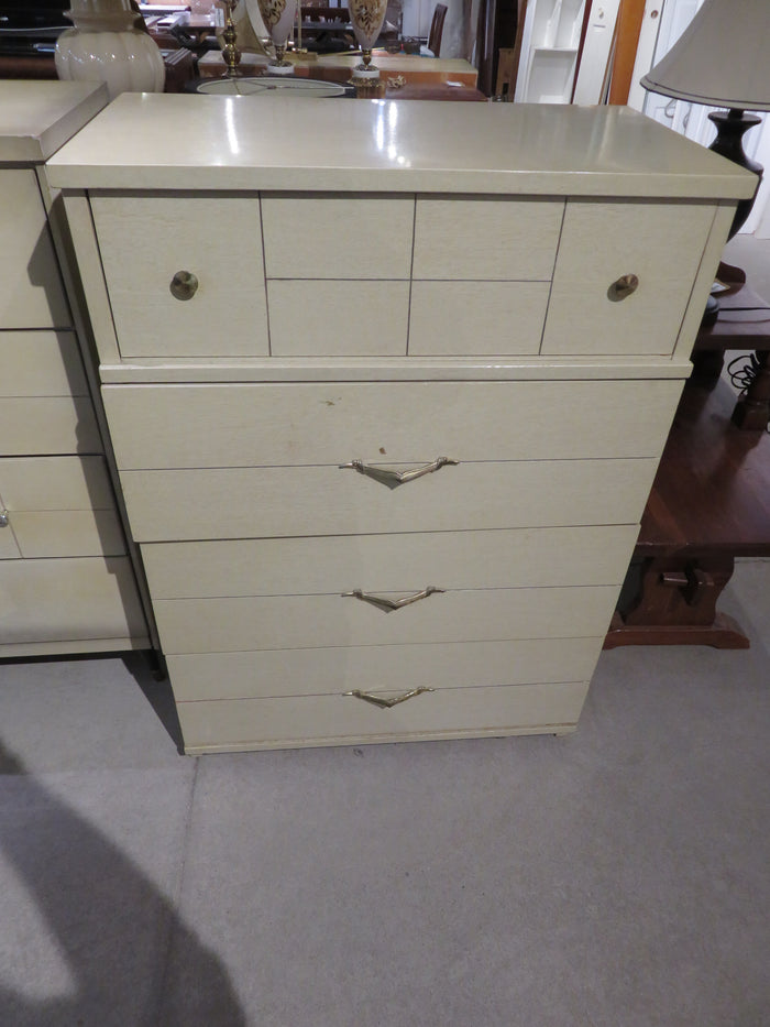 Vintage Light Cream Colored Chest