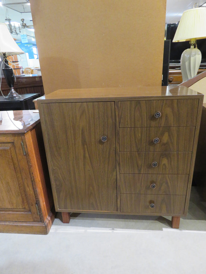 Mid-Century Veneer Cabinet