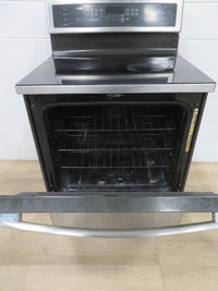 5-Burner Flat Top Electric Stove - Stainless