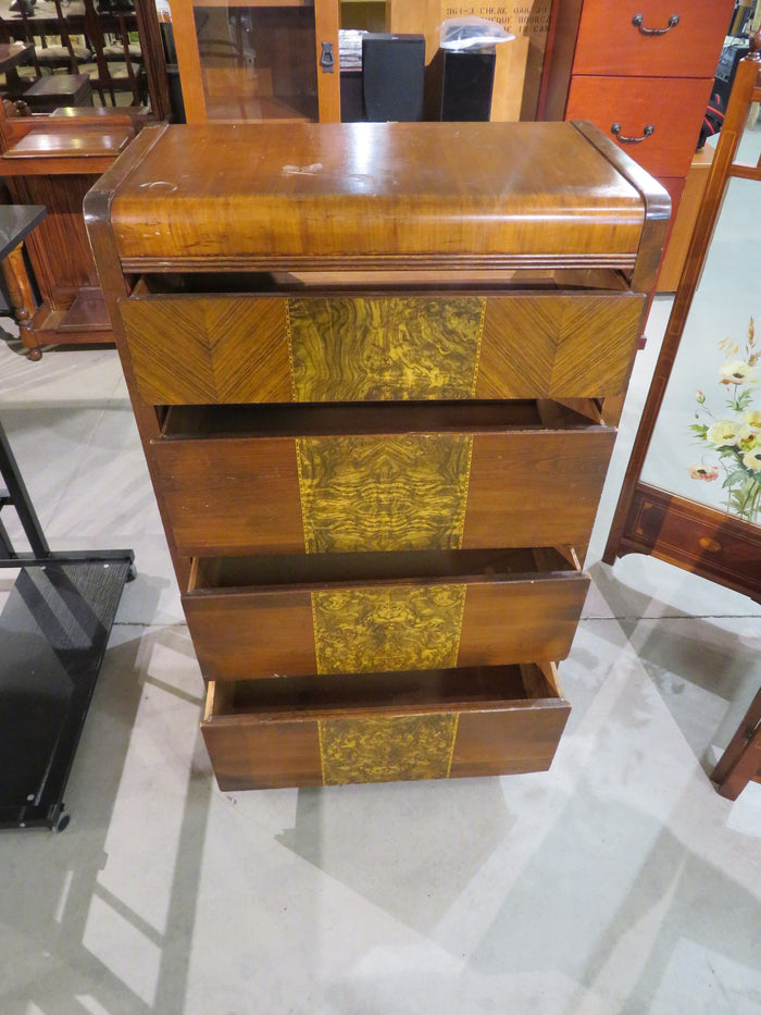 Vintage Waterfall Dresser