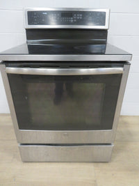 5-Burner Flat Top Electric Stove - Stainless