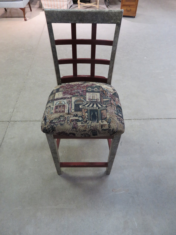 Lattice- Back Dining Chair European Street Scene A