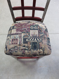 Lattice- Back Dining Chair European Street Scene A