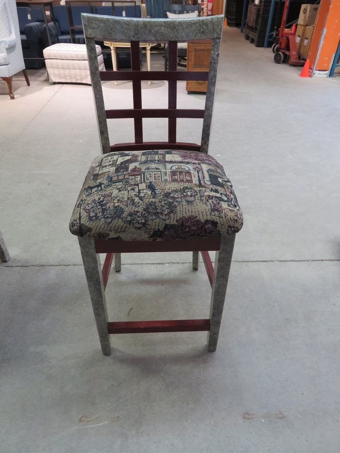 Lattice- Back Dining Chair European Street Scene B