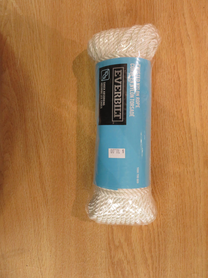 Everbilt Twisted Nylon Rope