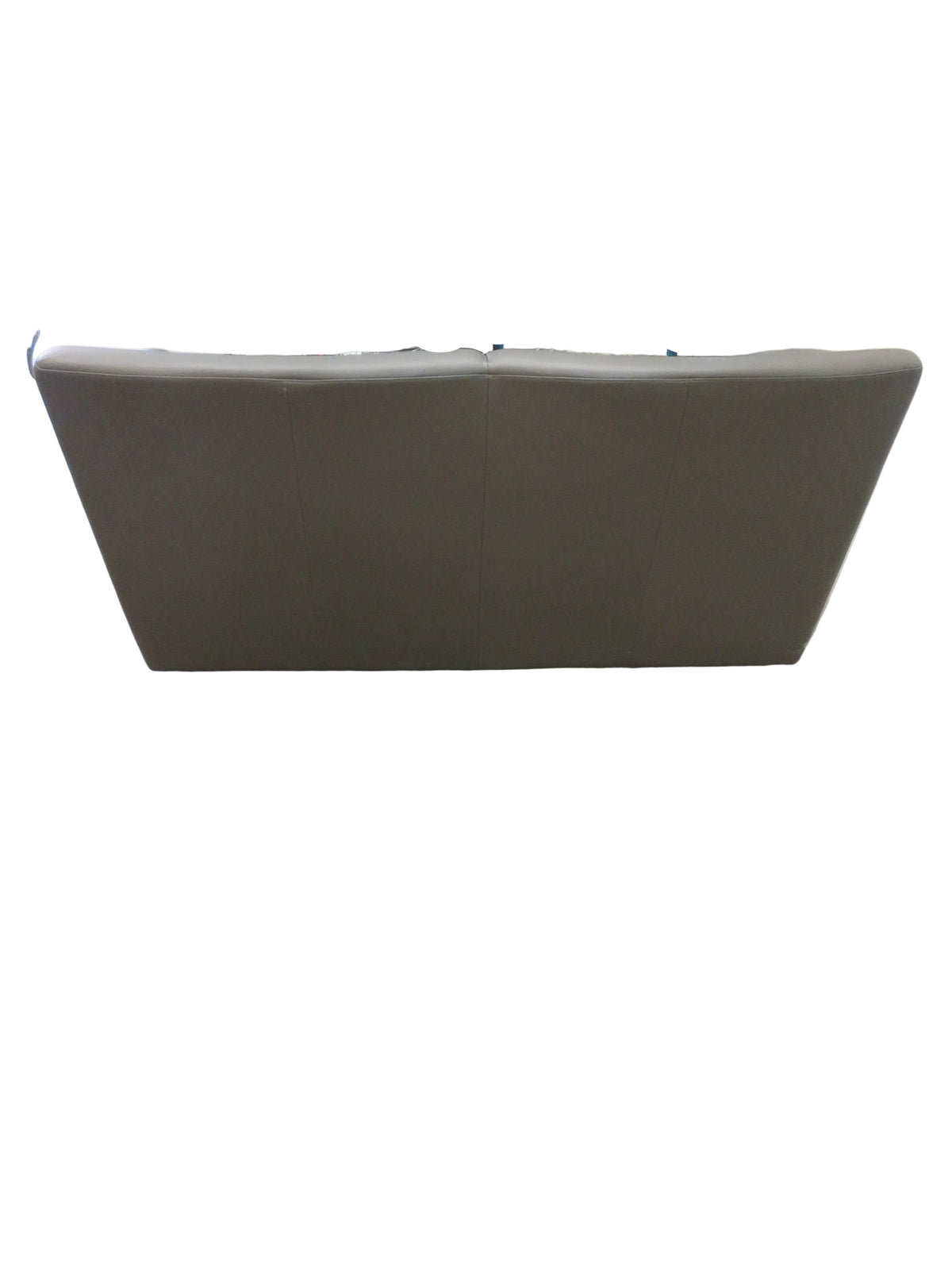 Keilhauer Matte Grey Leather Loveseat