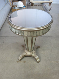 Venetian Mirrored Accent Table