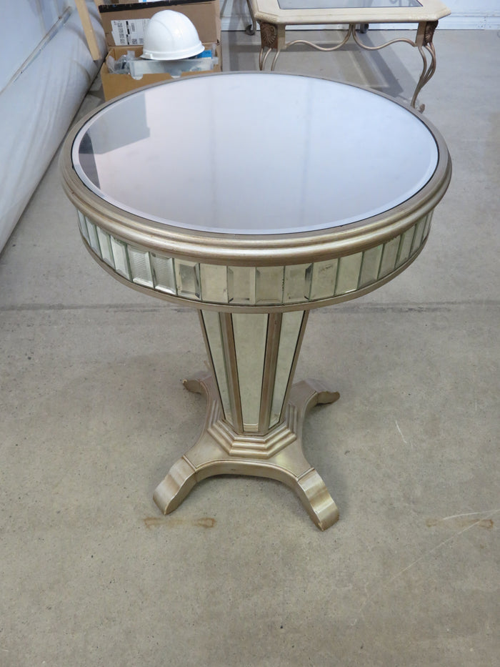 Venetian Mirrored Accent Table