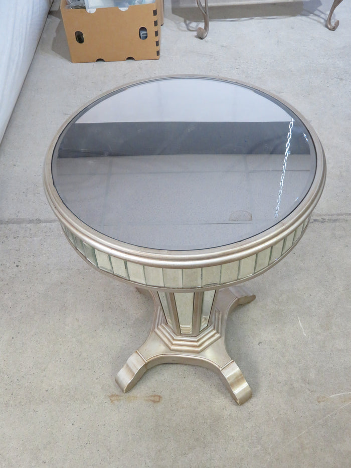 Venetian Mirrored Accent Table