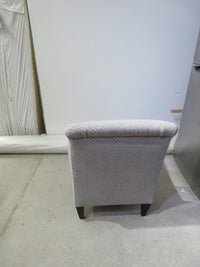 Lattice Pattern Armchair and Ottoman