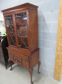 Vintage China Cabinet with glass doors