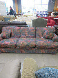 3-Seat Sofa in Red and Green