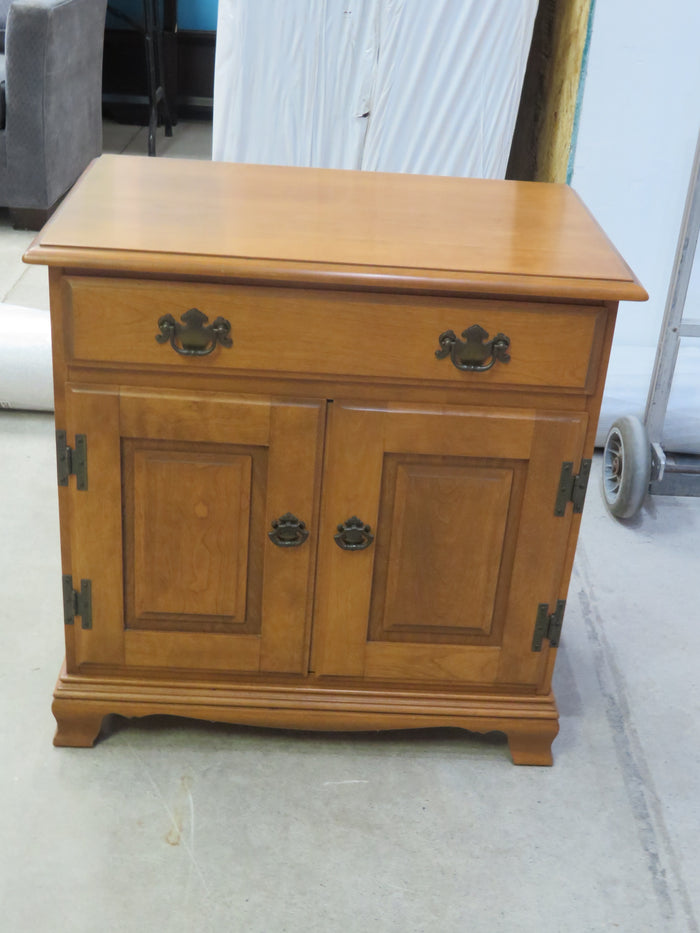 Vintage Solid maple Server