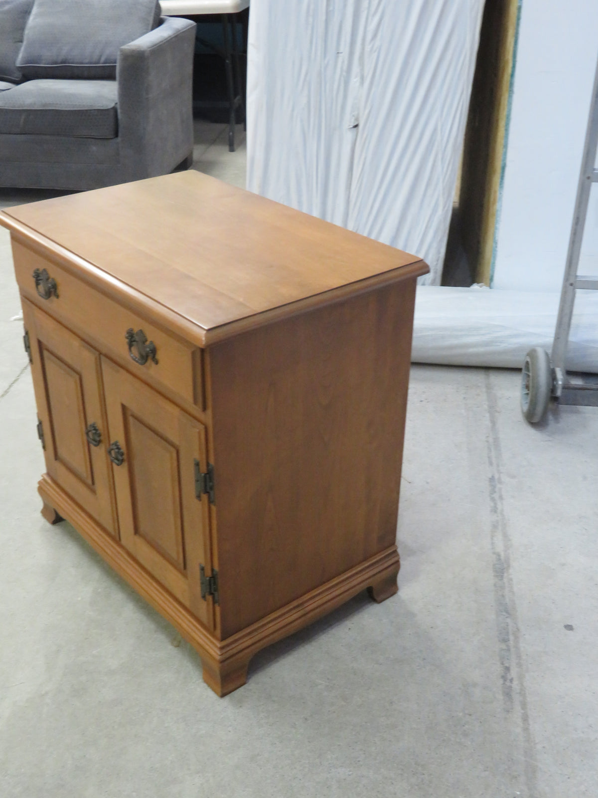 Vintage Solid maple Server