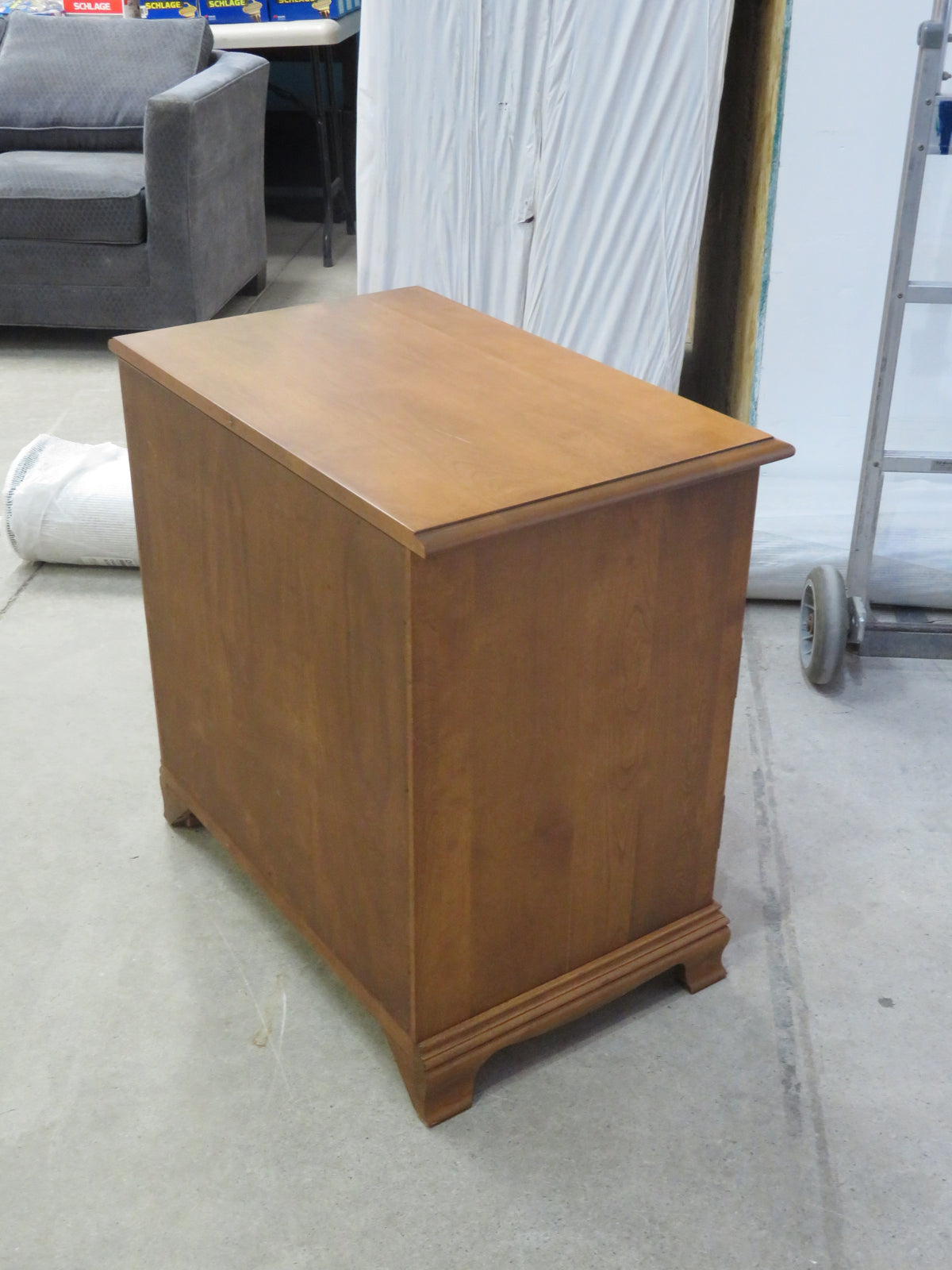 Vintage Solid maple Server