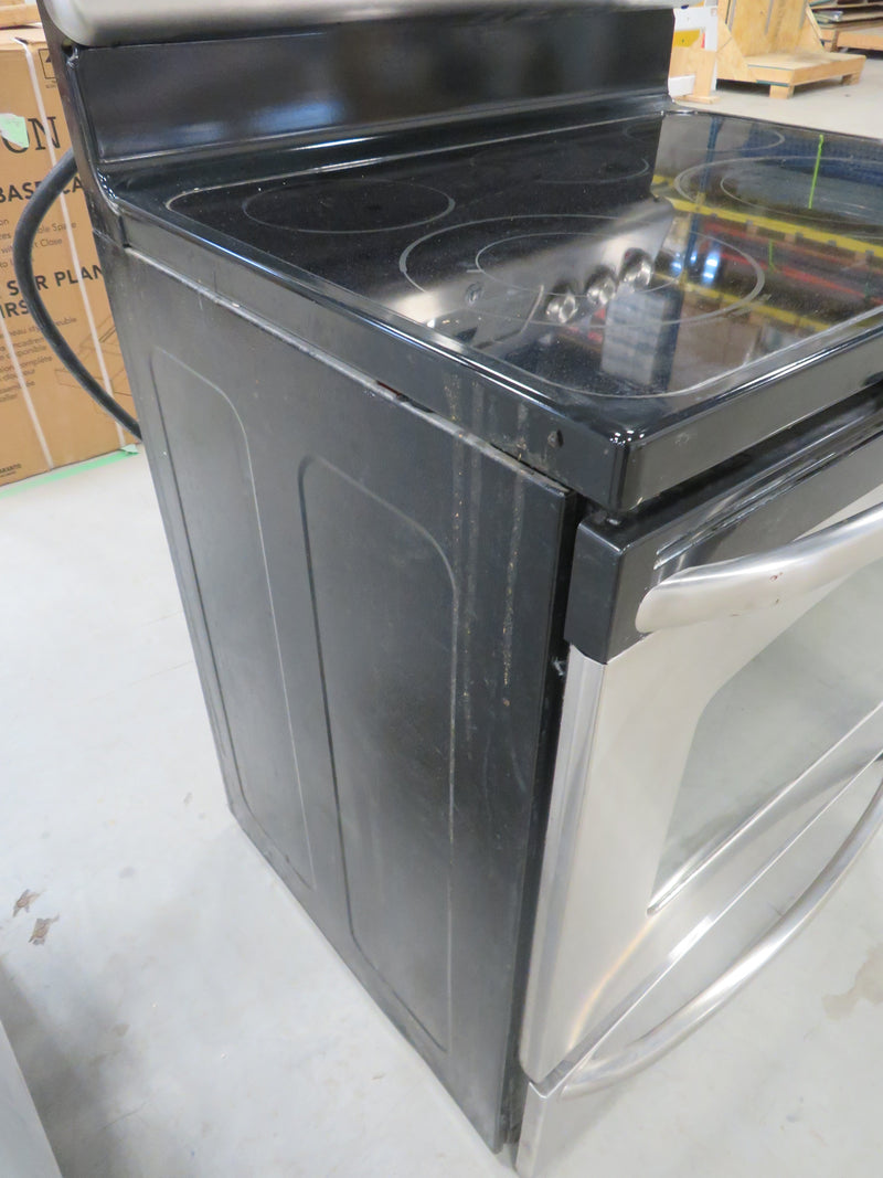 29" Electric Front Load Dryer in White